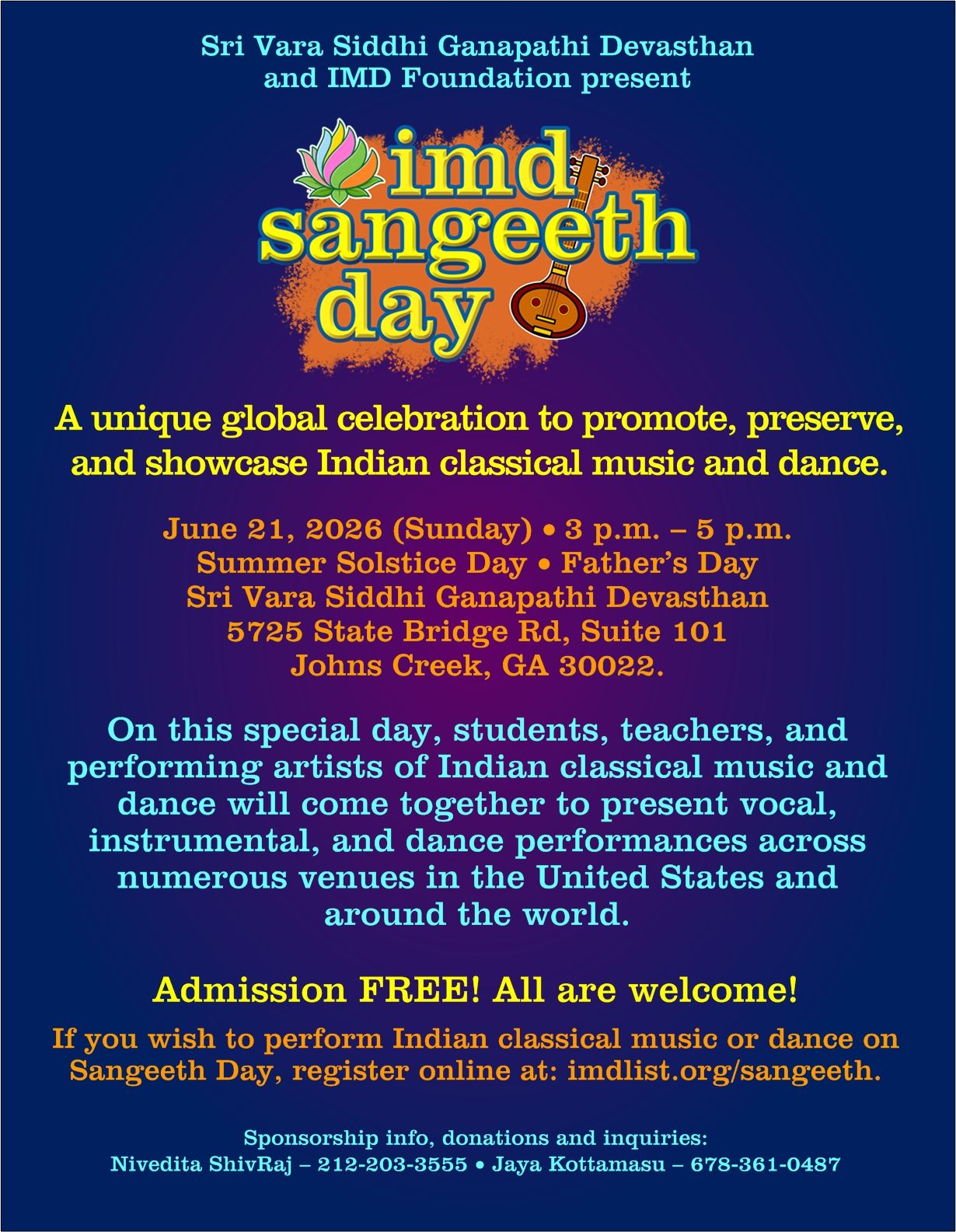 World Sangeeth Day