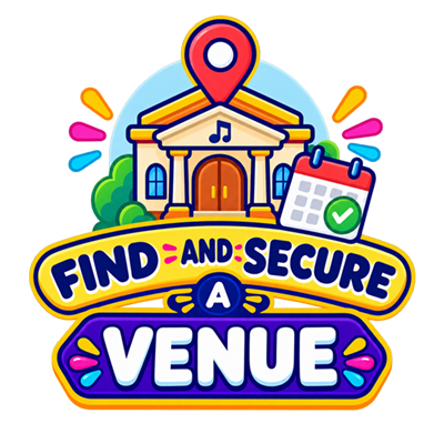 Find and secure a venue.
