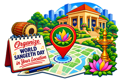 Organize World Sangeeth Day in your location