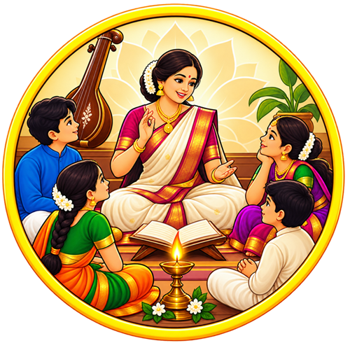Celebrate and honor gurus and teachers